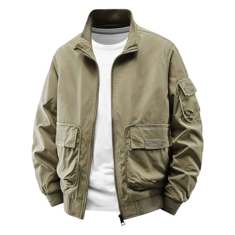 Mænds Udendørsjakke Vandtæt Stil 0