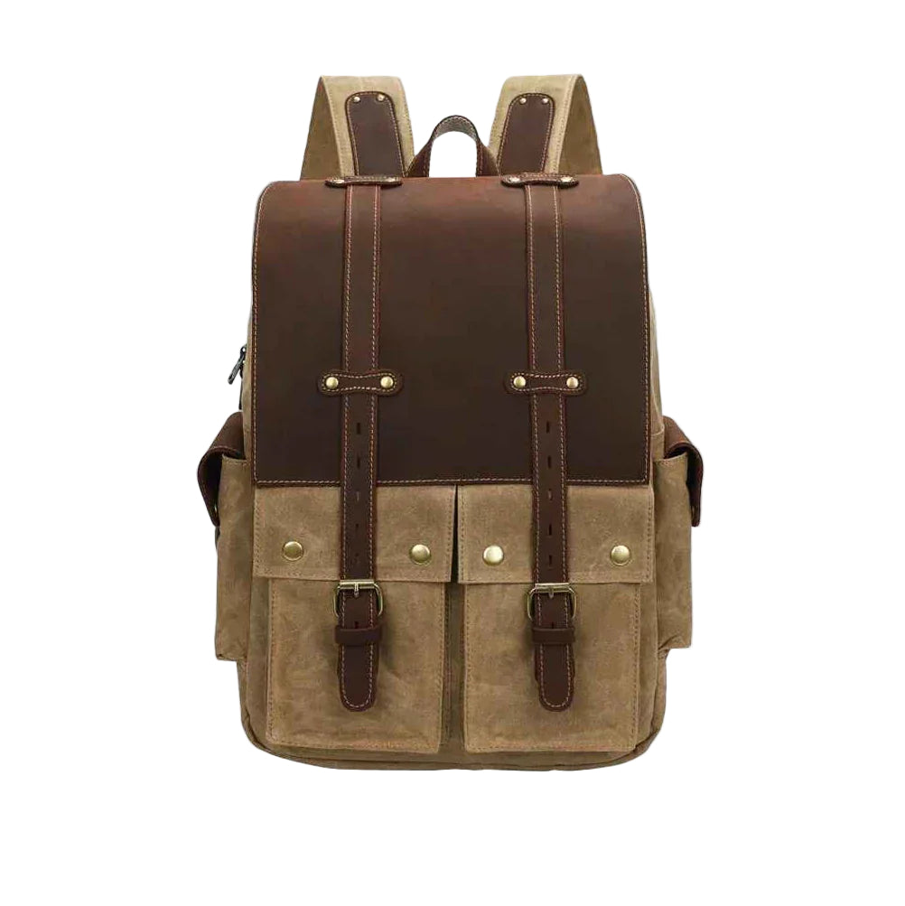 Mænds Vintage Kamera Rygsæk 0