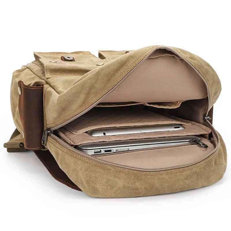 Mænds Vintage Kamera Rygsæk 5