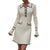Damer Mini Kjole Ribbet Design 100% Bomuld 1