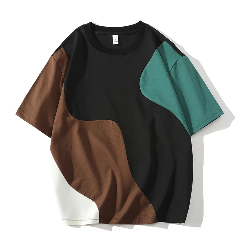Men's Color-Block T-shirt Modern Fit 0