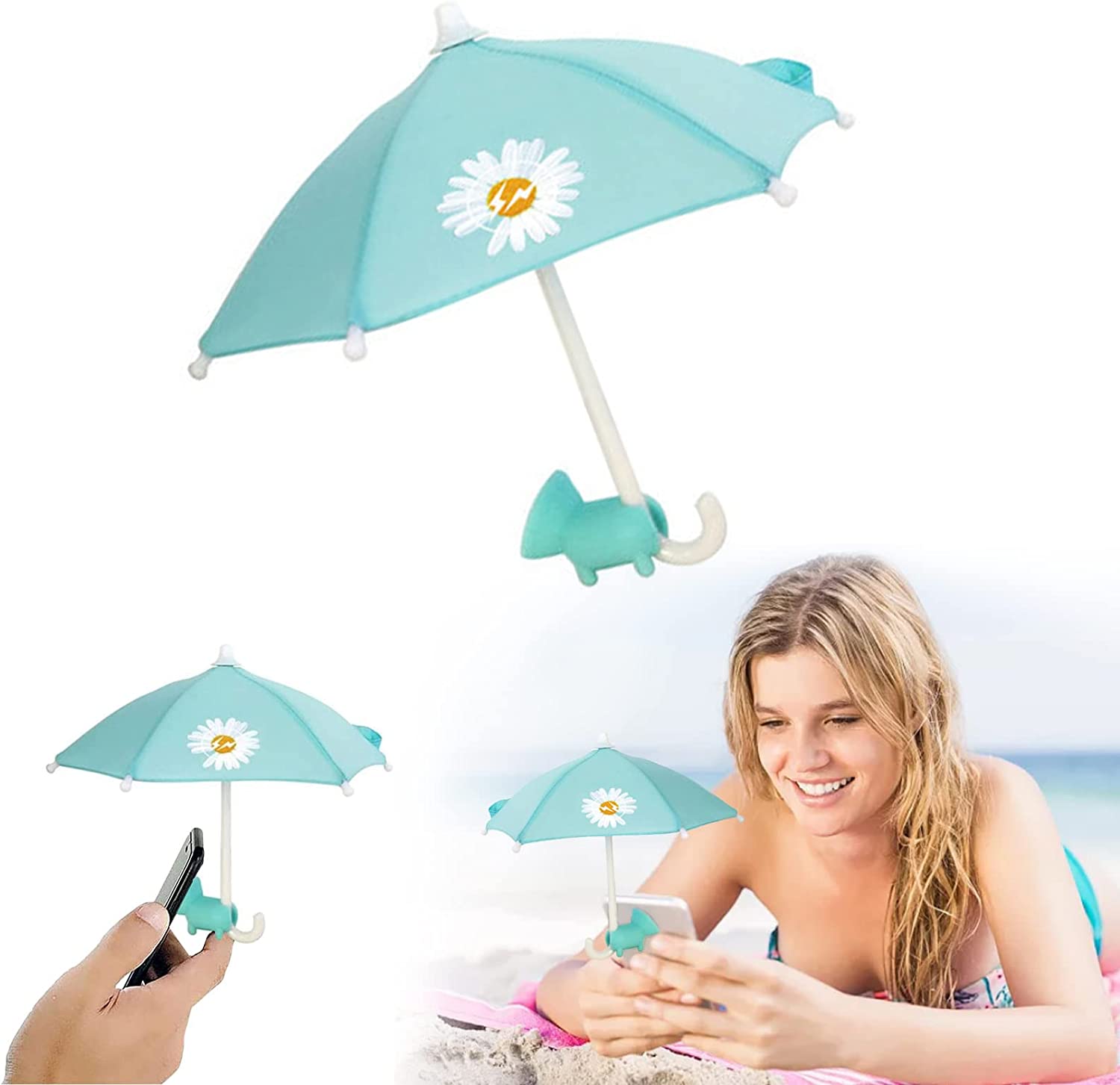 Mini paraply mobil telefon stativ