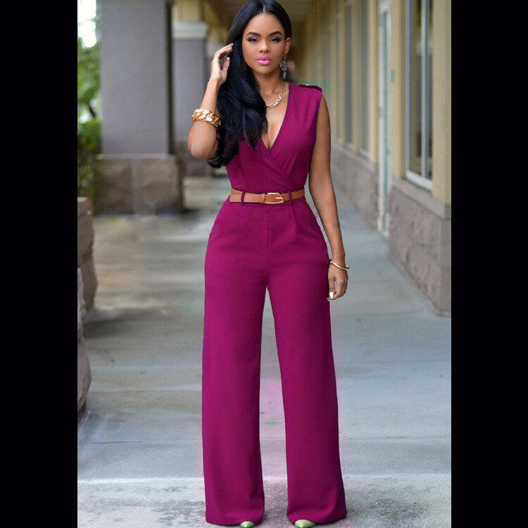Variant image for Kvinders Jumpsuit Trendy Åndbar Polyester-51