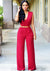 Kvinders Jumpsuit Trendy Åndbar Polyester-6