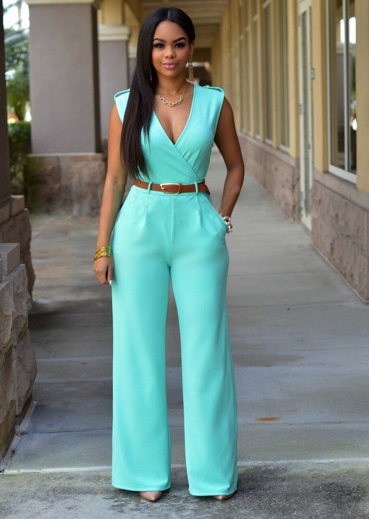 Variant image for Kvinders Jumpsuit Trendy Åndbar Polyester-36
