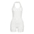 Kvinders Jumpsuit Halterneck Tætsiddende Polyester-5