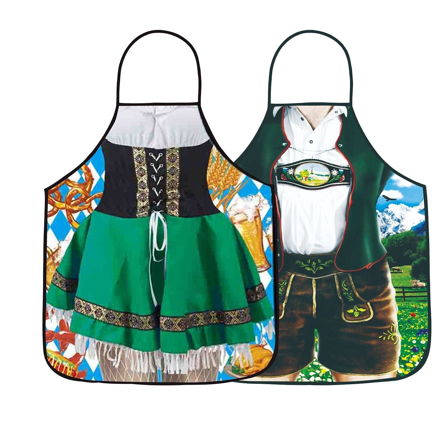 Parrets Oktoberfest Schürzen Dirndl Lederhosen Materiale 2