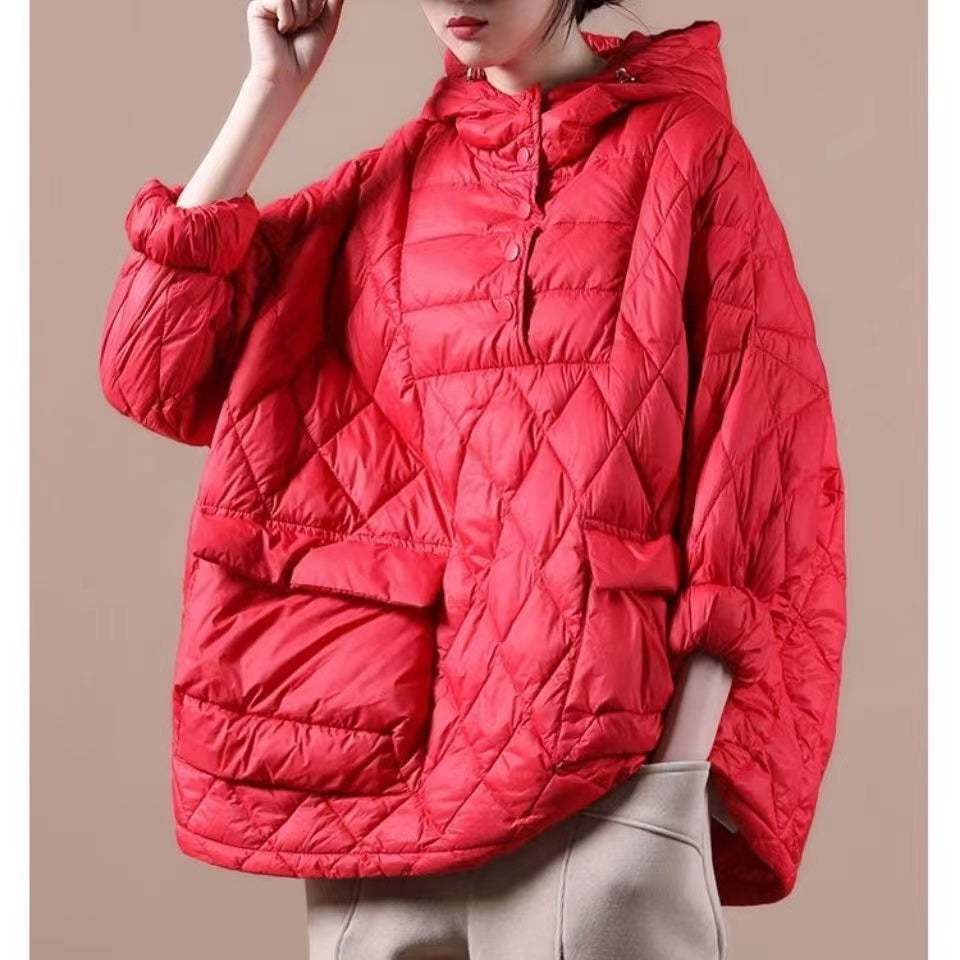 Plus Size Hooded Puffer Jacket for Women 3