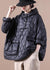 Plus Size Hooded Puffer Jacket for Women 4