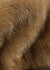Plus Size V Neck Mink Hair Frakke med Lange Ærmer 4