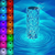 Rose Crystal Projector Touch Lamp