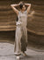 Kvinders Jumpsuit Casual Flatterende Talje Polyester-4