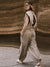 Kvinders Jumpsuit Casual Flatterende Talje Polyester-5