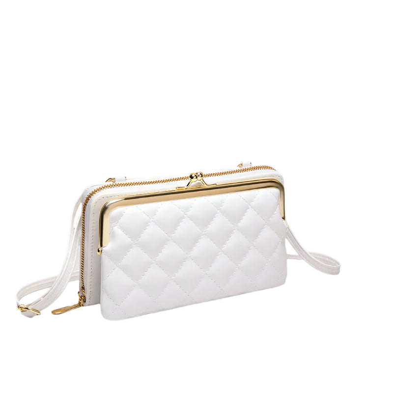 Dame Crossbody Taske Moderne Vegansk Læder 1