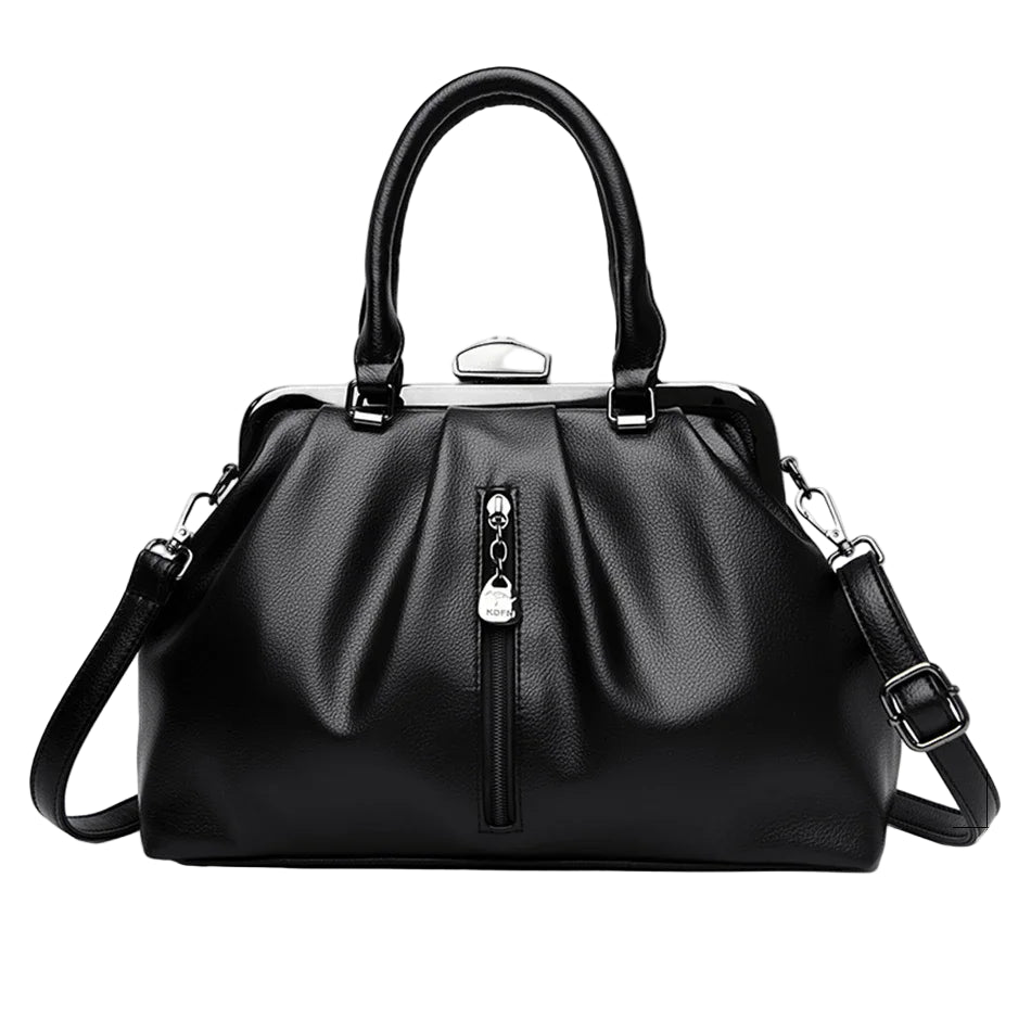 Kvinders Crossbody Taske Trendy PU Læder 5