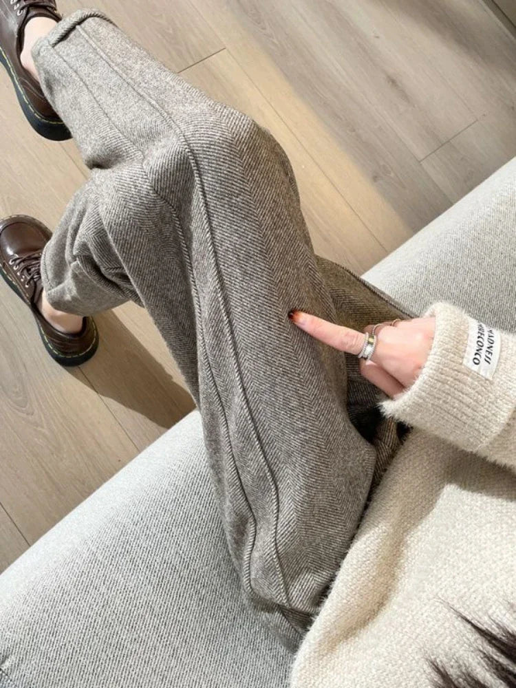 Kvinders Pantalon Elegant Stilfuld