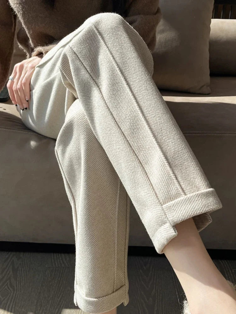 Variant image for Dame Pantalon Elegant Stilfuld Polyester-6