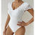 Kvinders Bodystocking Figurformende Bløde Materiale med Blonde Detaljer-3