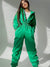 Dames Jumpsuit Casual Stil med Hætte Lynlås Blød Blandingsmateriale-3