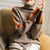 Kvinders Strikket Sweater Stribet Akryl