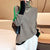 Kvinders Strikket Sweater Stribet Akryl