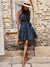 Dame Mini Kjole Flare Polyester Legende Stil 2