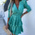Kvinders Kjole Elegant Ruches 100% Polyester-2