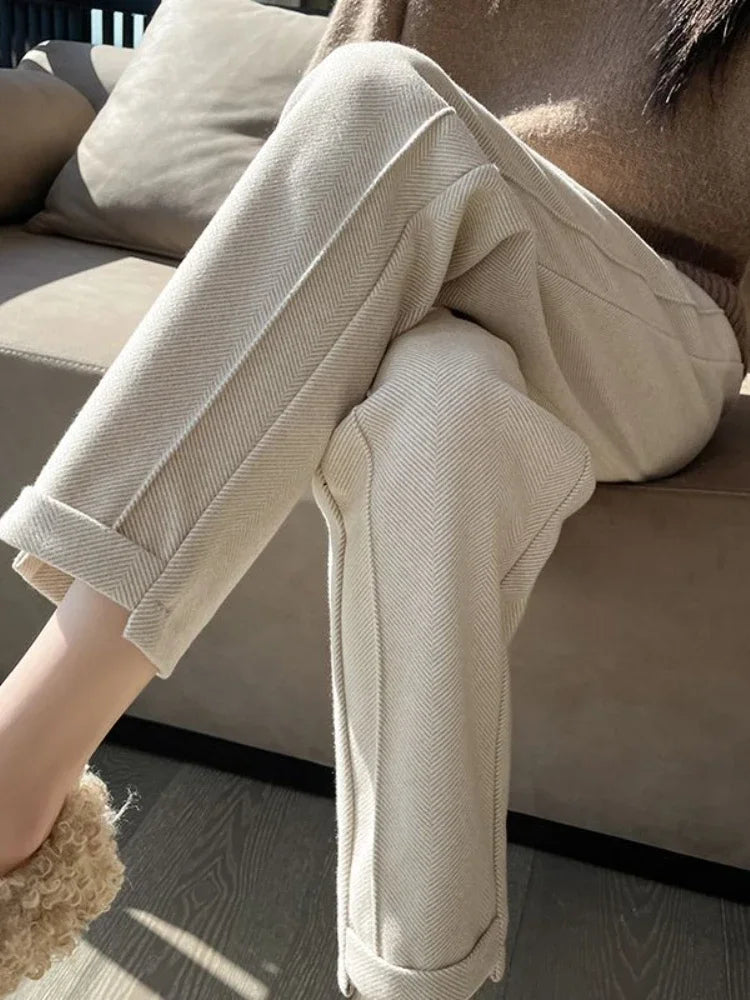 Kvinders Pantalon Elegant Stilfuld