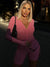 Variant image for Dames Bodycon Jumpsuit Elegant Polyester-25
