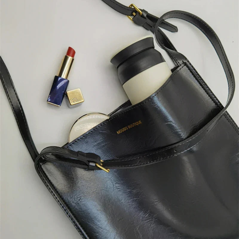 Dame Skuldertaske Moderne Kunstlæder Rummelig Design 3