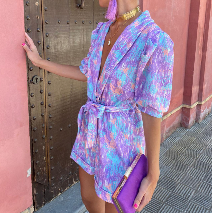 Kvinders Jumpsuit Trendy Design Åndbar Bomuld