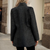 Dame Blazer Elegant Design Polyester-3