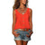 Kvinders Tanktop Ibiza-Stil Åndbar Bomuld-3