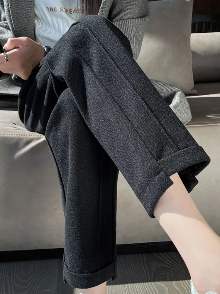 Kvinders Pantalon Elegant Stilfuld