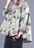 Skjortebluse Dame Dotted Patchwork Casual 9