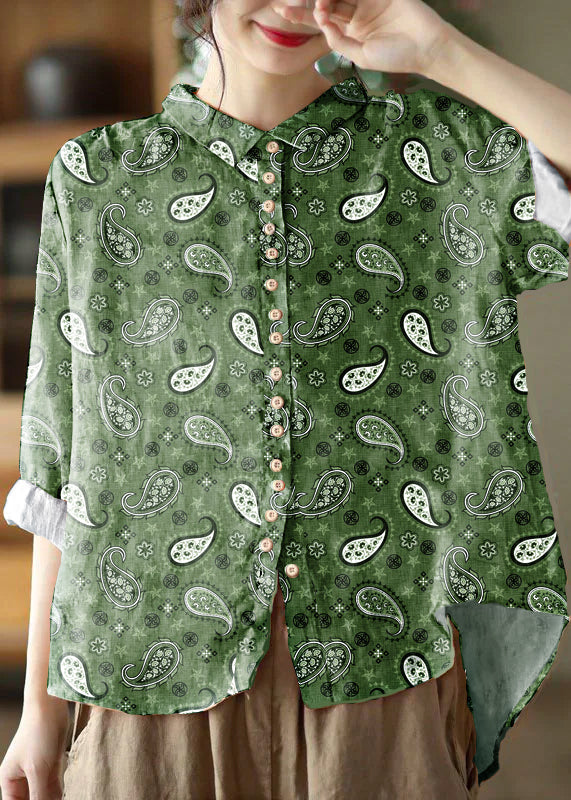 Skjortebluse Dame med Peter Pan Krave og Lange Ærmer, Løs Pasform, Tidløs Stil 8
