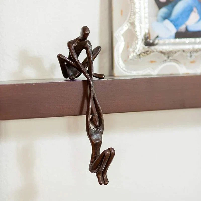 Skulptur Figurine af Kærlighed og Styrke 3