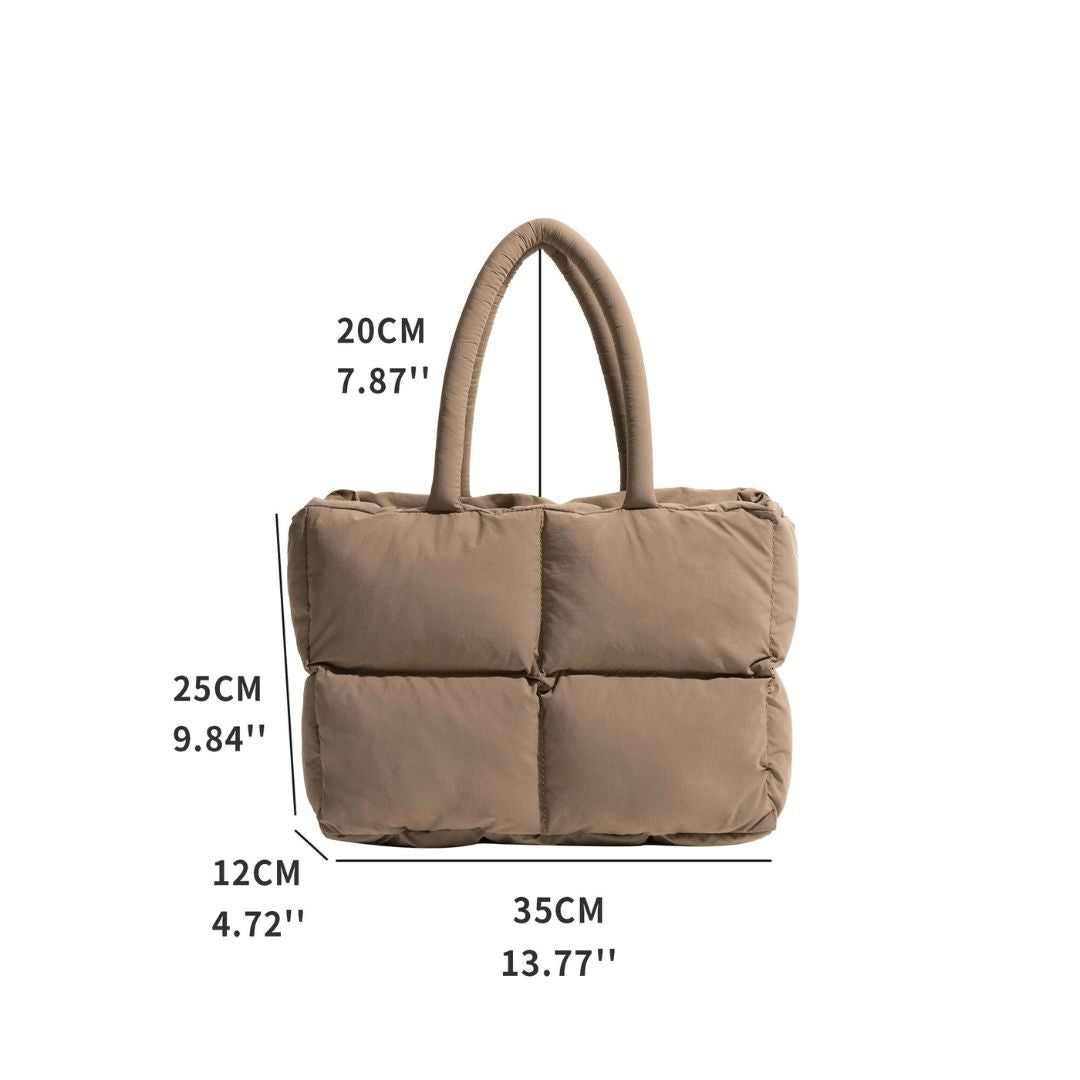 Stilfuld Puffer-Skuldertaske til Hverdagsbrug 5