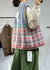Strikket Vest Dame Oversized Med Print 3