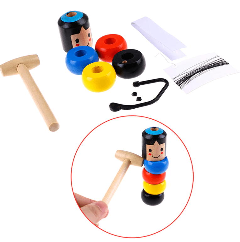 Udødelig Daruma Trælegetøj