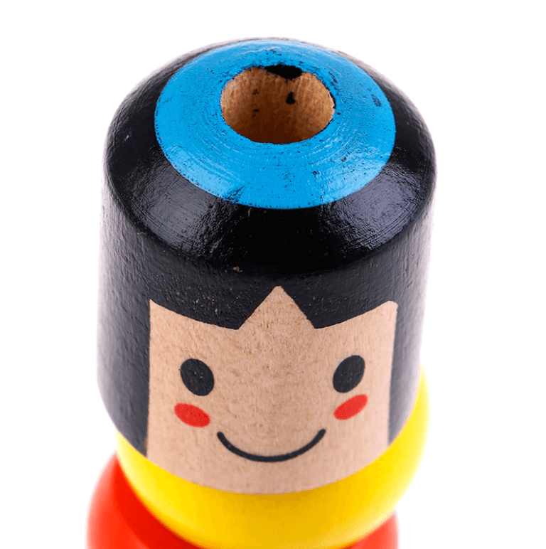 Udødelig Daruma Trælegetøj