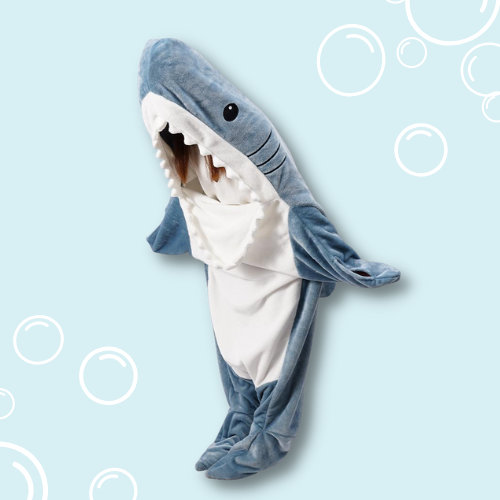 Unisex Shark Blanket Hoodie 2