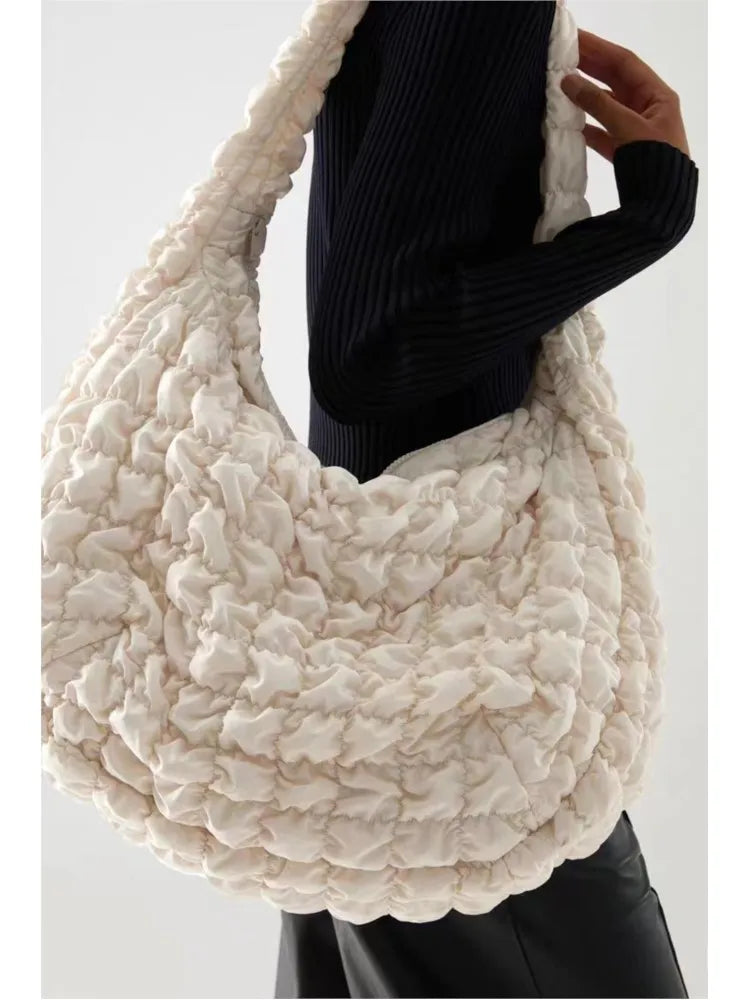 Unisex Skuldertaske Rummelig Med Praktiske Lommer 2