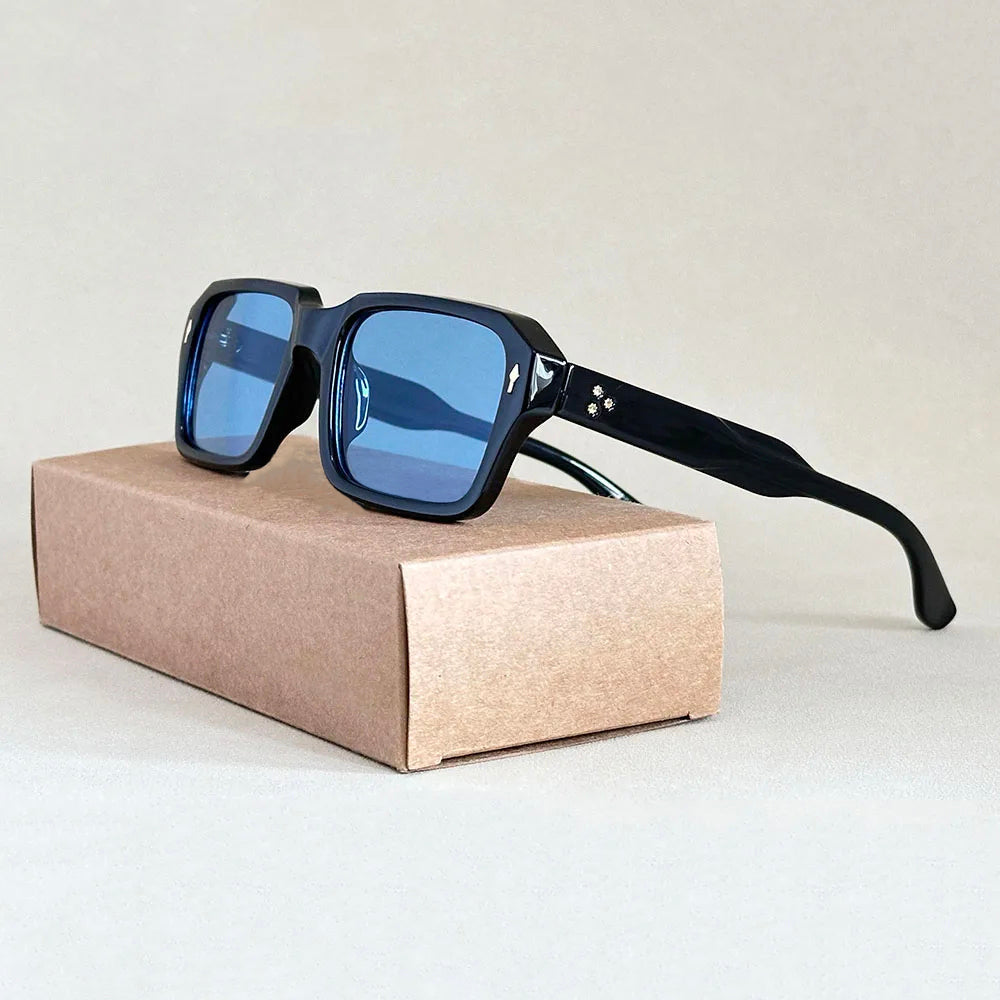 Unisex Square Sunglasses Vintage Style 1