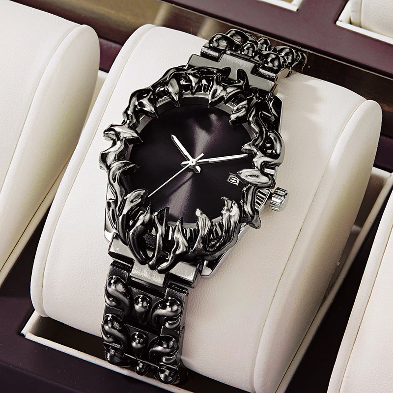 Unisex Statement Watch Sculptural Design 1