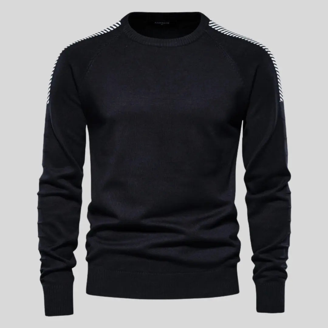Unisex Sweater Tidløs Design Med Behagelig Pasform 4