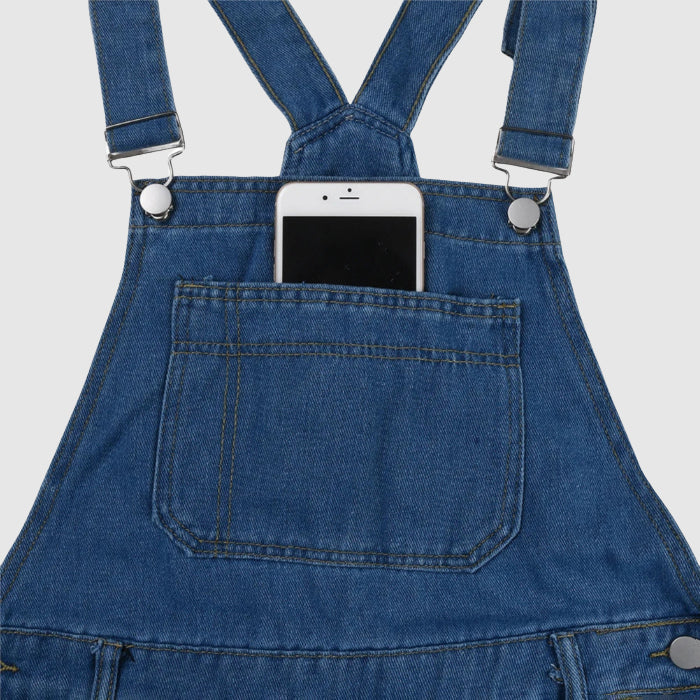 Unisex Utility Overalls Urban Style 8
