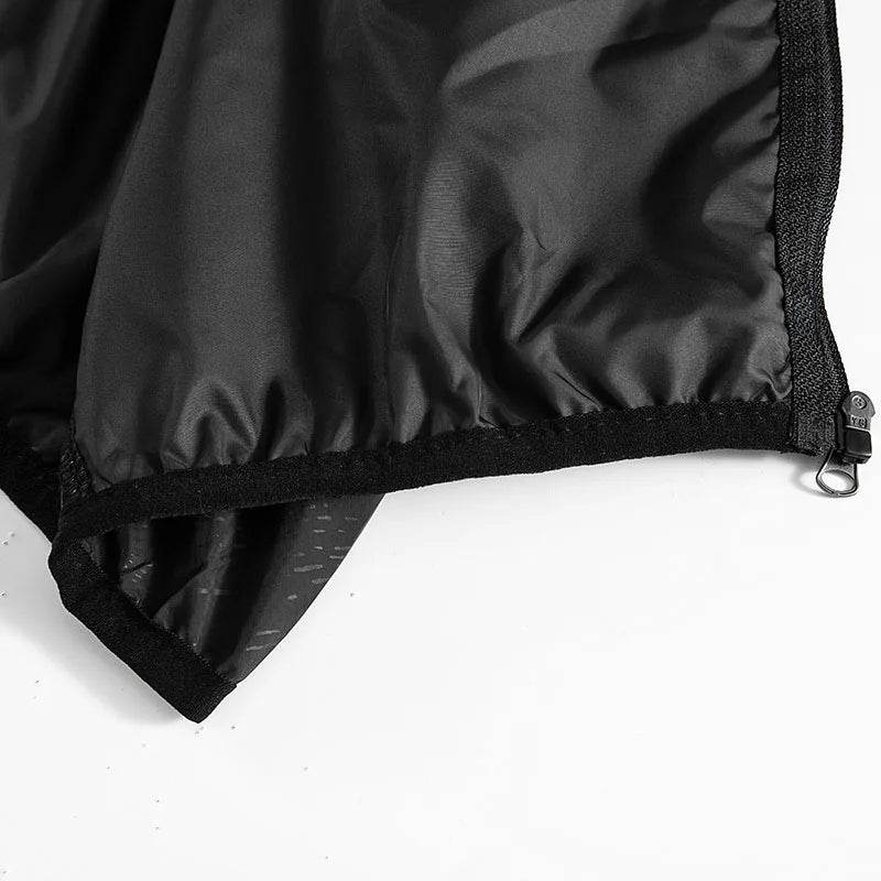 Unisex Vandtæt Jakke til Udendørs Aktiviteter Polyester med Solbeskyttelse 4