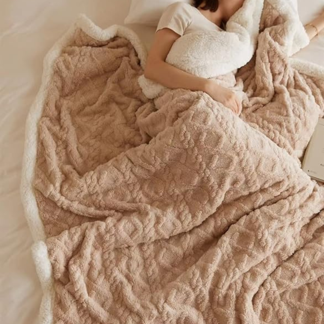 Fortykket varmt tæppe