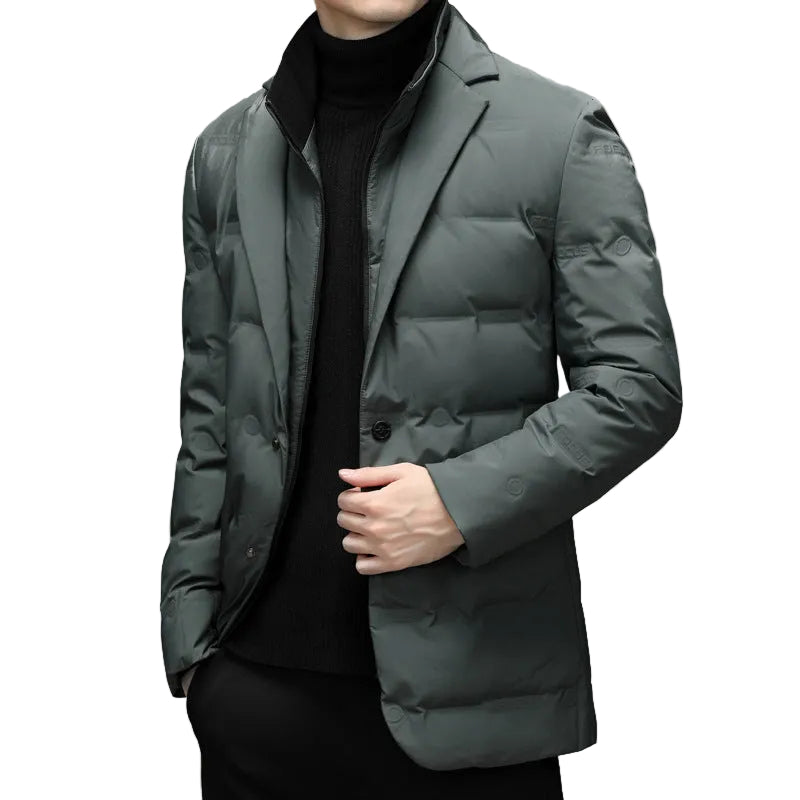 Vinterjakke Herre med Funktionel Stil og Vind- samt Vandafvisende Egenskaber 0
